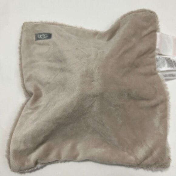 UGG Dawson Birch Brown Bear Lovey Plush Faux Fur Baby Baby Security 14” - Picture 7 of 9